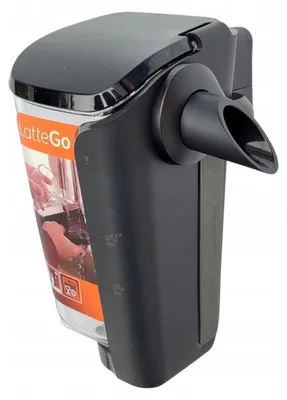 Imagen del producto de Saeco CP0657, Jarra para leche, PHILIPS 5000 LatteGo, EP5330/10 EP5930/10 EP5331/10 EP5333/10 EP5334/10 EP5335/10 EP5934/10, Negra, Transparente, 1 unidad