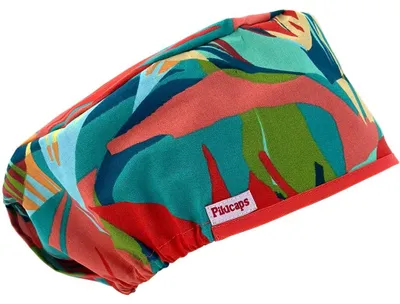 OP-Mütze mit langem Haar, unisex, verstellbar, 100% Baumwolle