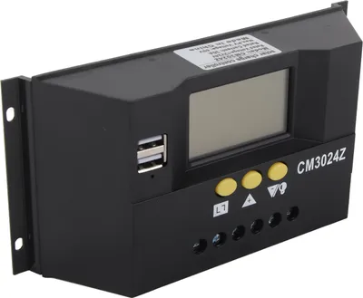 Image de Contrôleur solaire 12V 24V 30A PWM Contrôle de charge photovoltaïque automatique pour la maison et le bureau