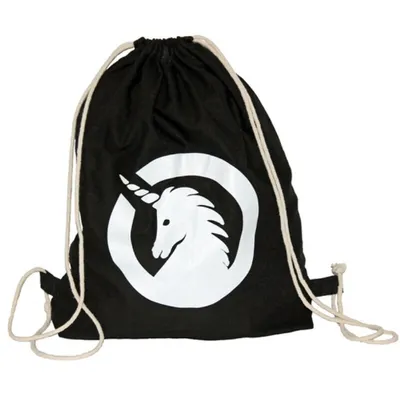 Immagine prodotto di Unicorno - Borsa da ginnastica nera