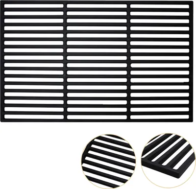 Obrázek produktu pro Jopassy grilovací rošt ohniště 54x34cm litinový grilovací rošt BBQ smaltovaná litina profesionální grilovací rošt