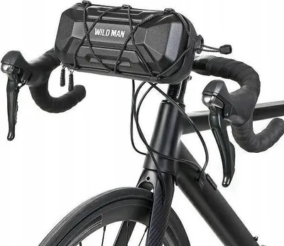 Produktbild von WILDMAN Reisetasche für Fahrradlenker mit Reißverschluss 2L XT17 schwarz