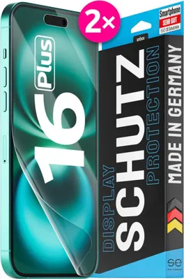 Produktbild von Smart Engineered SE0-F0101-0524-24-M, Apple, iPhone 16 Plus, Schlagfest, Kratzresistent, Snow resistant, Transparent, 2 Stück(e)
