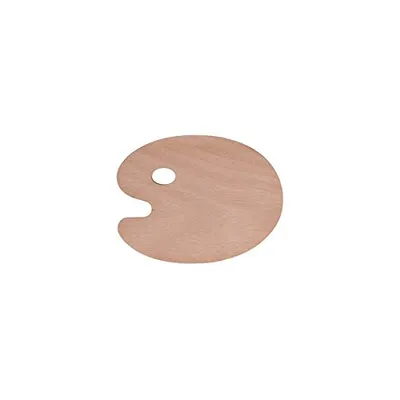 Produktbild von Marabu Farbmischpalette Holz oval 24x30 cm