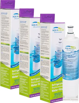 Obrázok produktu pre Aqualogis Al-508SBS Whirlpool ľadový vodný filter 3ks - Kompatibilný s Whirlpool 4396508 4396510, SBS002, SBS003, SBS004, SBS200 -Vodný filter chladničky