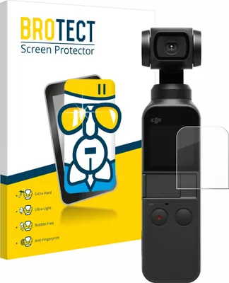 Produktbild von BROTECT Schutzglas für DJI Osmo Pocket 2 Schutzfolie Panzer Folie Glas Display Schutz klar