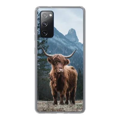 Produktbild von MuchoWow® Handyhülle Schutzhülle Hülle für Samsung Galaxy S20 FE Schottische Highlander - Tiere - Landschaft Silikon Softcase Handy Hülle - Abdeckung