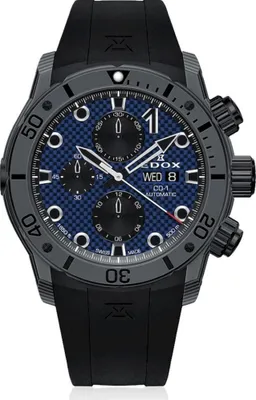 Produktbild von Edox - 01125 CLNGN BUNN - Armbanduhr - Herren - Automatik - Chronograph - CO-1 Carbon