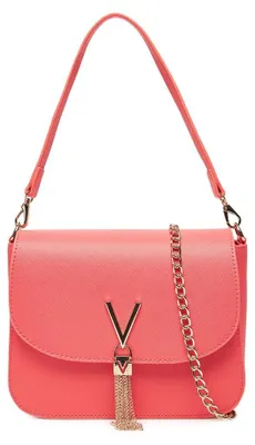Produktbild von Elegante Damentasche Rosa mit abnehmbaren Riemen und Kontrastelementen