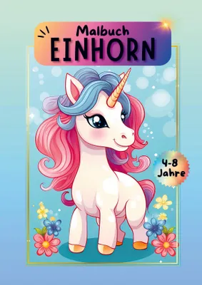 Produktbild von Einhorn Malbuch
