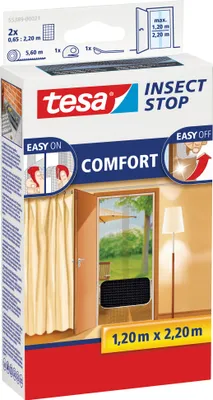 Produktbild von TESA Insect Stop Comfort, 2200 x 60 x 1200 mm, Silber, 454 g