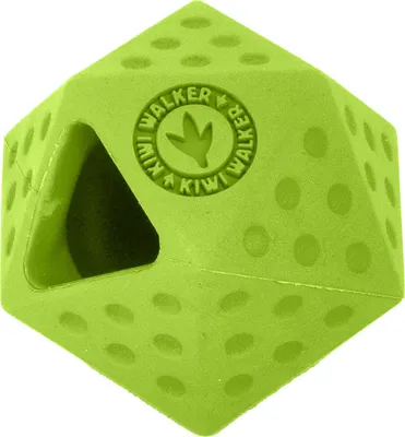 Obrázek produktu pro Hračka pro psy gumová Kiwi Walker ICOSABALL s dírou na pamlsky Mini 6,5 cm zelená