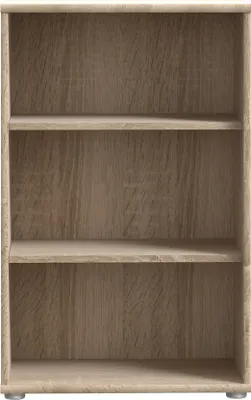 Zdjęcie produktu dla Regal >TEMPRA2< 2 Böden, in Sonoma Eiche Dekor - 54x111,1x34,8cm (BxHxT)