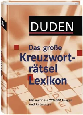 Produktbild von (Duden) Das große Kreuzworträtsel-Lexikon