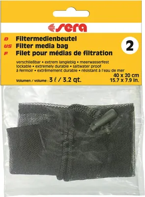 Produktbild von Sera Aquariumzubehör Filtermedienbeutel 2 - 1 Stück