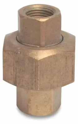 Immagine prodotto di Raccordo Ottone Filettato 3/4", Conico, per Idraulica e Riscaldamento