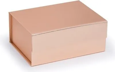 Zdjęcie produktu dla Pudełko Magnetyczne Na Prezent Różowe Złoto 235x170x100mm (zew) A5 Prezentowe