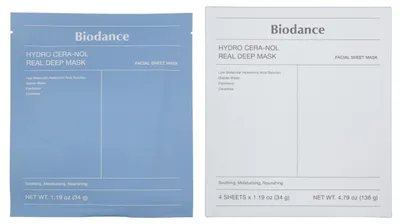 Produktbild von Biodance Hydro Cera-Nol Real Deep Mask 34g x 4 (Blue)
