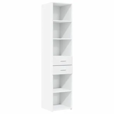 Produktbild von Highboard Weiß 40x42,5x185 cm Holzwerkstoff
