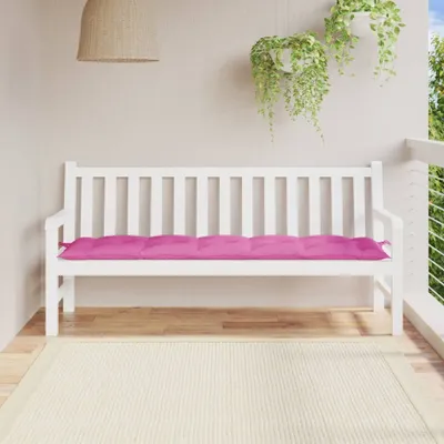 Produktbild von The Living Store Gartenbank-Auflage Rosa 180x50x7 cm Oxford-Gewebe
