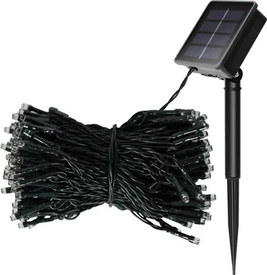 Produktbild von C-Light LED Solar Lichterkette P5040 8 Modi 200 LEDs 3000K