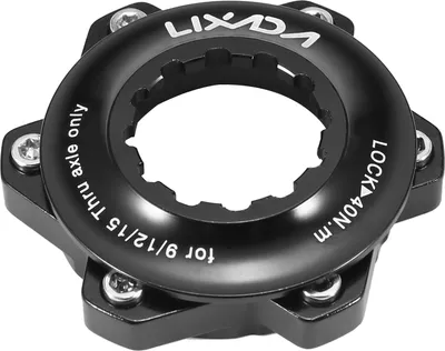Produktbild von LIXADA Bike Centerlock-Adapter aus Aluminiumlegierung fš¹r 6-Schrauben-Scheibenbremsenrotor Scheibenbremsen-Umbau Sitzrad-Radnabenadapter Kompatibel mit 9/12/15 mm