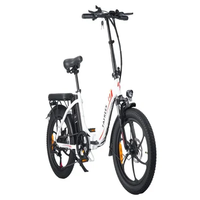 Obrázok produktu pre FAFREES F20 Elektrický Bicykel - 250W Motor 576WH Batéria Dojazd 70KM - Biely