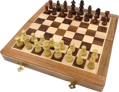 Produktbild von Klassisches magnetisches Holzschach - G614