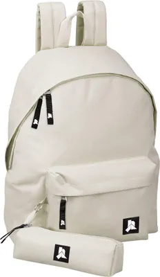 Immagine prodotto di Zaino per bambini con astuccio, color beige, 41 cm