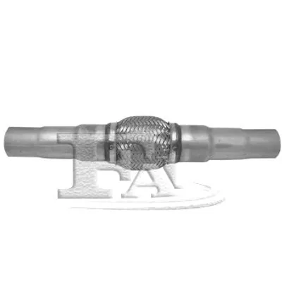 Produktbild von Flexrohr Abgasanlage Ø 54,5 mm x 100 mm, Gesamtlänge 400 mm, mit Innengeflecht