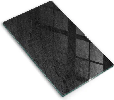 Produktbild von Glasschneideplatte - Herdabdeckplatte - 30x52 cm - Schneidebrett - Spritzschutz - Texturstein