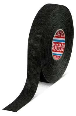 Imagen del producto de Cinta aislante de tela negra, 19 mm x 25 metros