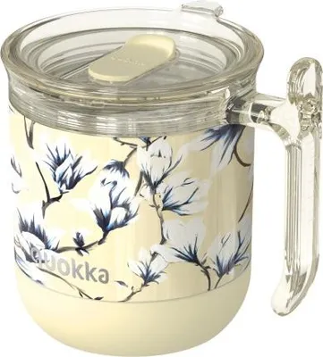 Image de Quokka Wave Smartgrip, Gobelet isotherme en acier inoxydable Spring Dawn, 260ml, 40271