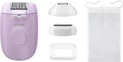 Produktbild von Philips 4000 series Epilator Series 4000 BRE257/00 Kabelgebundener Epilierer, Violett, AC