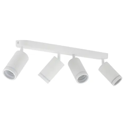 Immagine prodotto di Lampada da soffitto bianca 4xGU10 in metallo Quadruple Jet