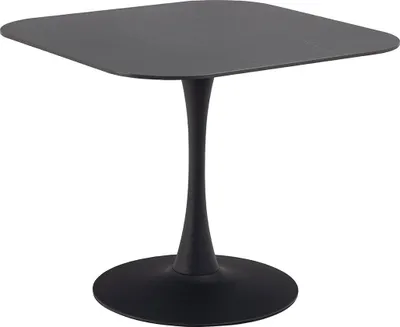 Produktbild von Malta Esstisch 90x90cm Schwarz.