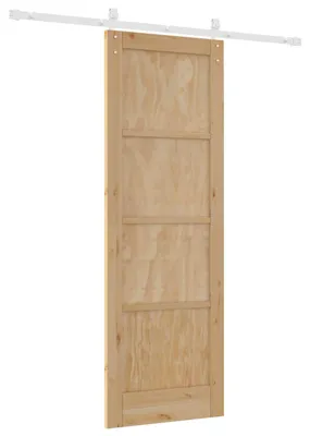 Obrázek produktu pro Posuvné dveře Přírodní a bílá 73,5 x 211 cm