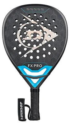 Productafbeelding van Dunlop Fx Pro padelracket, zilver, 370 gram
