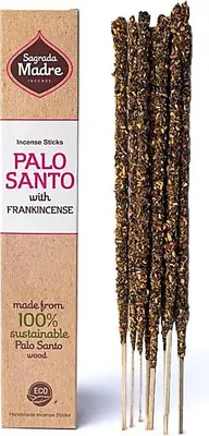 Image de Encens Sagrada Madre Palo Santo avec encens - lot de 3 pièces - ± 30 g