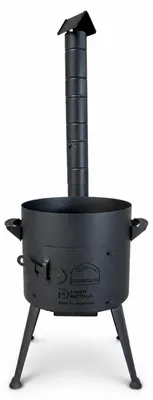 Produktbild von Ø36cm Uchag 2 mm Stahl Abzugsrohr Adapter-Ringe 10L Kazan Gusseisen Kasan Kessel Utschak-Ofen Utschag Feldküche Feuerstelle Campingofen Außenküche Eintopfofen
