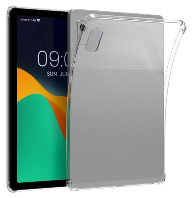 Produktbild von kwmobile Hülle kompatibel mit Lenovo Smart Tab M9 Hülle - weiches TPU Silikon Case transparent - Tablet Cover Transparent
