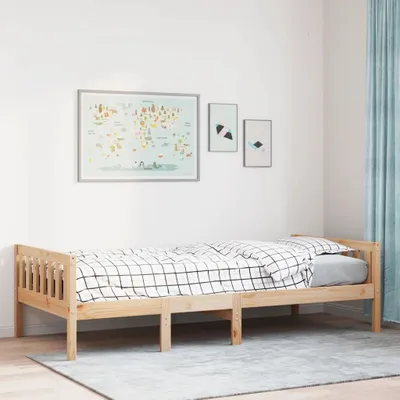 Zdjęcie produktu dla Maison Exclusive – łóżeczko dziecięce bez materaca 75 x 190 cm, lite drewno sosnowe