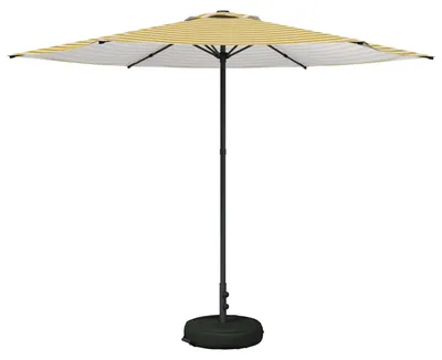 Produktbild von vidaXL Garten-Schirm mit Fuß 300 x 300 cm Polyester Rechtwinklig