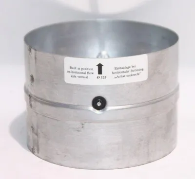 Produktbild von MARLEY Rückschlagklappe 125 Silber