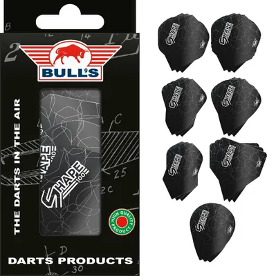 Productafbeelding van Bull's Flight Shape Testkit - 7 sets dartpijlen