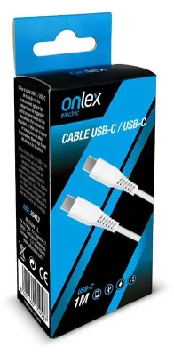 Immagine prodotto di Cavo USB-C trasparente Onlex 1M, trasparente, taglia unica