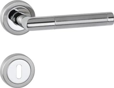 Produktbild von Hermat ZT-Rosettengarnitur Space F60/F63 (Lochung: Buntbart) Lochung: Buntbart
