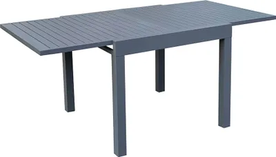 Produktbild von Ausziehtisch GARDA-120 in schwarz, B/H/T: ca. 90-180/75/90 cm