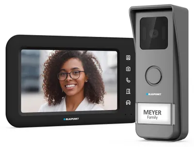 Produktbild von Drahtlose Videosprechanlage mit PV-Modul Solarlink – BLAUPUNKT – 350122