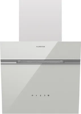 Produktbild von Klarstein Alina Dunstabzugshaube - 570 m³/h Kopffreihaube, Touch Control, LED-Beleuchtung,  A, 54 dB, Abluft & Umluft, inkl. Aktivkohlefilter, Weiß